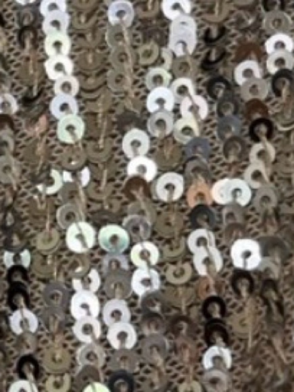 Cable & Gauge Champagne Gold Sequins Sleeveless Halter Neck Lined Top Sz M NWOT - Picture 16 of 16